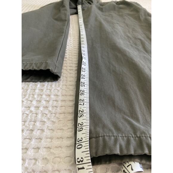 L.L. Bean Warm Double Flannel Layered Green Pleat Front Thermal Pants Sz 42x32‎ - Picture 10 of 10